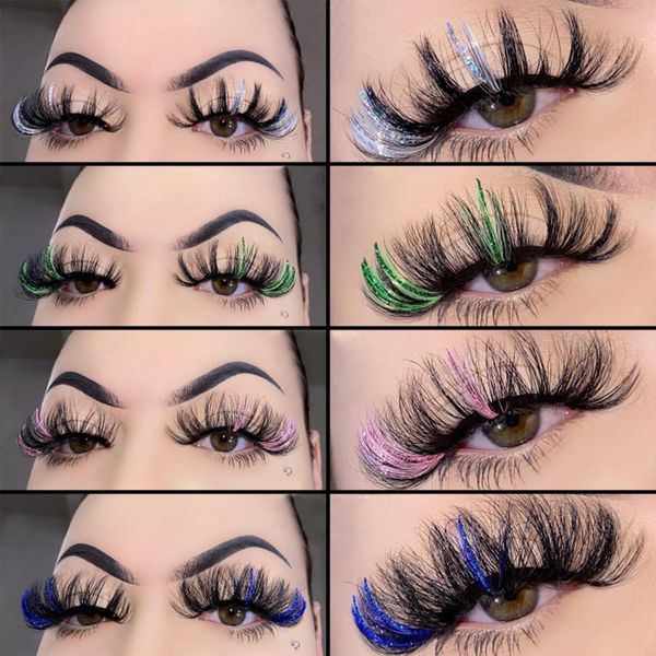 cruelty colored mink eyelashes box package 5d ombre glitter mink lashes extension makeup tools party fluffy fake eyelashes
cruelty colored mink eyelashes box package 5d ombre glitter mink lashes extension makeup tools party fluffy fake eyelashes