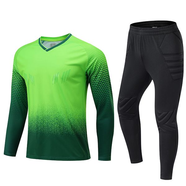 outdoor t-shirts men's protective goalkeeper uniform football jersey shirt training soccer sponge protector kids size goalkeeper clothe, Gray;blue
outdoor t-shirts men's protective goalkeeper uniform football jersey shirt training soccer sponge protector kids size goalkeeper clothe, Gray;blue