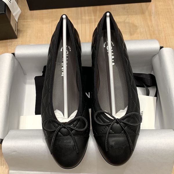luxury ballet flats women lambskin sneakers quilted tweed dress shoes logo cap toe bow slip on sandal slides casual leather loafers classic, Black
luxury ballet flats women lambskin sneakers quilted tweed dress shoes logo cap toe bow slip on sandal slides casual leather loafers classic, Black