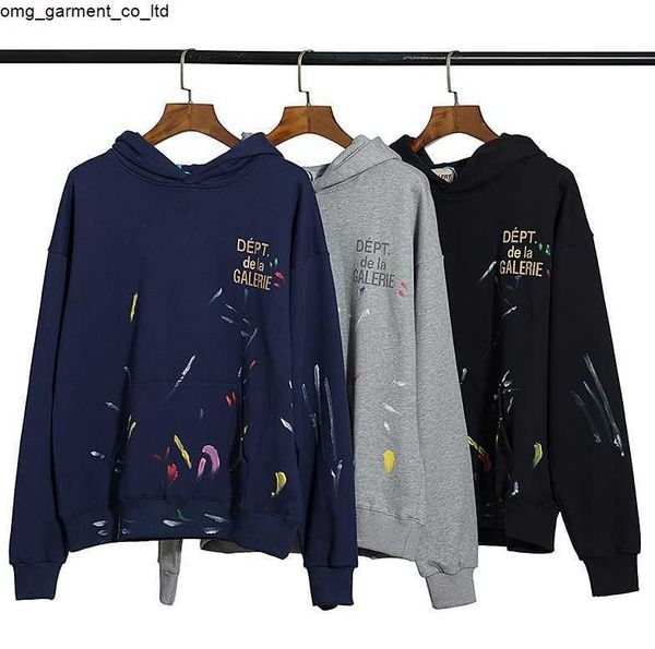 new men's hooded sweater graffiti galery dept paint washed loose hoodie men's women's fashion brand hoodie, Black
new men's hooded sweater graffiti galery dept paint washed loose hoodie men's women's fashion brand hoodie, Black