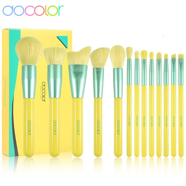 makeup tools docolor lemon makeup brushes set 13pcs professional foundation eye shadows blending face powder concealers blush make up brushe
makeup tools docolor lemon makeup brushes set 13pcs professional foundation eye shadows blending face powder concealers blush make up brushe