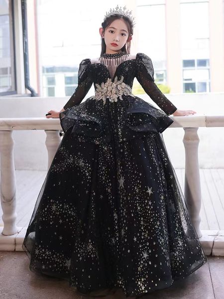 lovely black flower girl dress girls pageant gowns 2023 gold sequins tulle ball gown kids formal dresses for wedding baby crystal birthday p, White;blue
lovely black flower girl dress girls pageant gowns 2023 gold sequins tulle ball gown kids formal dresses for wedding baby crystal birthday p, White;blue