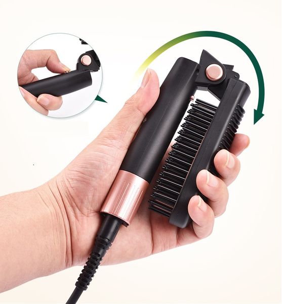 two-in-one goddess hair straightener portable foldable electric comb multi-function styling comb negative ion curly straight hair
two-in-one goddess hair straightener portable foldable electric comb multi-function styling comb negative ion curly straight hair