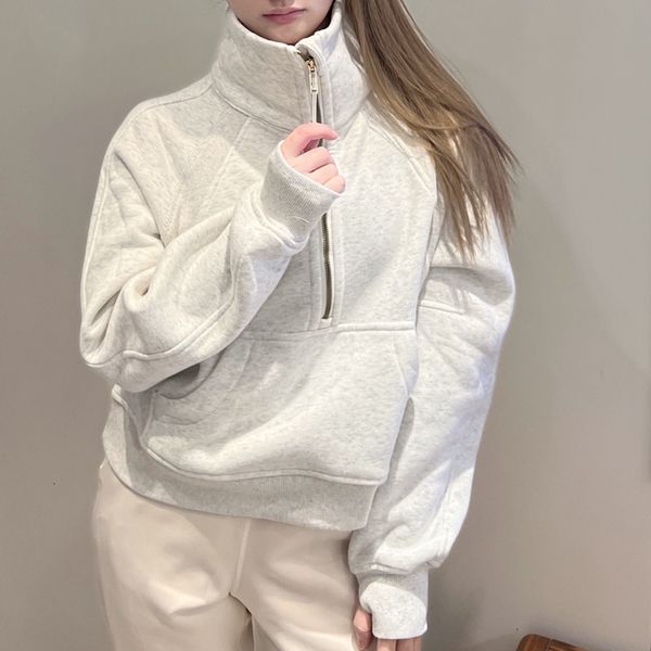 women's hoodies sweatshirts 2023 embroidered standard collar short zipper jacket plus fleece yoga sports and leisure 230215, Black
women's hoodies sweatshirts 2023 embroidered standard collar short zipper jacket plus fleece yoga sports and leisure 230215, Black
