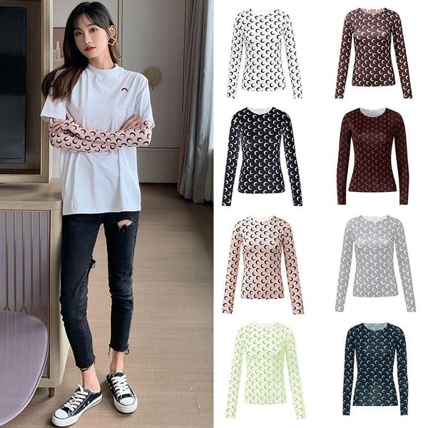designer feminine womens t shirts clothes moon print printed stylist women long sleeve graphic tee tunics koszulka damska crescent size s-xx, White
designer feminine womens t shirts clothes moon print printed stylist women long sleeve graphic tee tunics koszulka damska crescent size s-xx, White