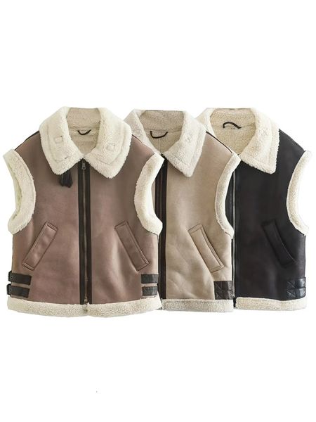 women's vests willshela women fashion splice vest front zipper vintage lapel neck sleeveless jacket chic lady warm waistcoat outfits 23, Black;white
women's vests willshela women fashion splice vest front zipper vintage lapel neck sleeveless jacket chic lady warm waistcoat outfits 23, Black;white