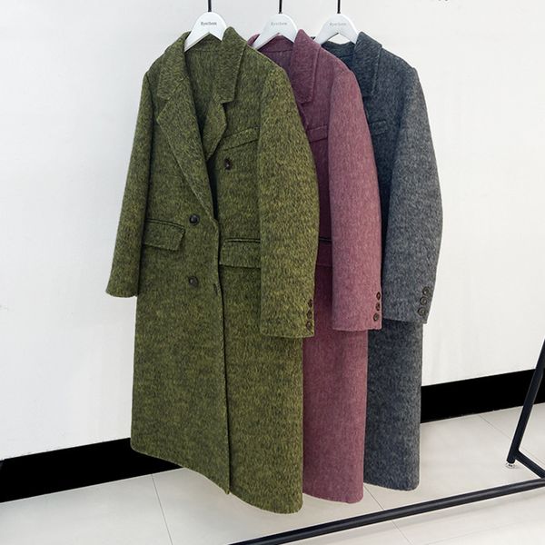 women's jackets autumn winter wool coats doublebreasted pocket long elegant woolen coat veste femme abrigo mujer 230215, Black;brown
women's jackets autumn winter wool coats doublebreasted pocket long elegant woolen coat veste femme abrigo mujer 230215, Black;brown