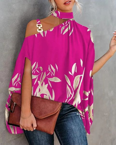 women's blouses shirts women metal halter hollow out print patchwork short sleeve loose summer blouse femme fashion pullovers casual yo, White
women's blouses shirts women metal halter hollow out print patchwork short sleeve loose summer blouse femme fashion pullovers casual yo, White
