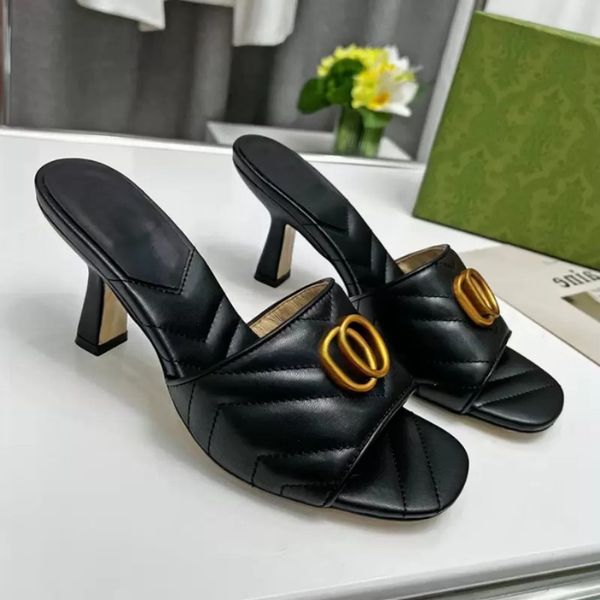 womens fashion ggsgg lazy sandals letters spring classic summer and designer autumn metal flipflops leather heel slippers wedding dress form, Black
womens fashion ggsgg lazy sandals letters spring classic summer and designer autumn metal flipflops leather heel slippers wedding dress form, Black
