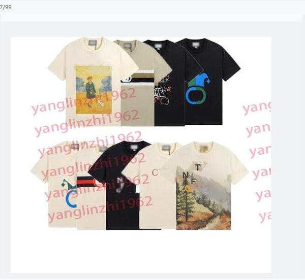 men's t-shirts women's t-shirt designer short sleeve brand tees summer cotton comfortable embroidery t-shirt gbrand hip-hop fashi, White
men's t-shirts women's t-shirt designer short sleeve brand tees summer cotton comfortable embroidery t-shirt gbrand hip-hop fashi, White