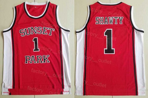 men movie sunset park 1 shawty basketball jersey red team color embroidery and sewing breathable pure cotton sewing for sport fans on sale, Black
men movie sunset park 1 shawty basketball jersey red team color embroidery and sewing breathable pure cotton sewing for sport fans on sale, Black