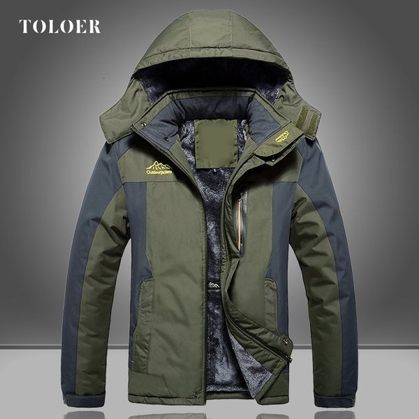 men's jackets winter men's parka coat hooded fleece casual overcoat men thicken jacket coat warm outdoor hiking clothing big size, Black;brown
men's jackets winter men's parka coat hooded fleece casual overcoat men thicken jacket coat warm outdoor hiking clothing big size, Black;brown