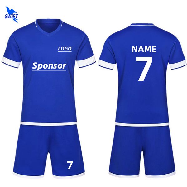 outdoor t-shirts printing men women football jerseys set children boys girls soccer clothing short sleeve kids futsal uniforms sports tracks, Gray;blue
outdoor t-shirts printing men women football jerseys set children boys girls soccer clothing short sleeve kids futsal uniforms sports tracks, Gray;blue