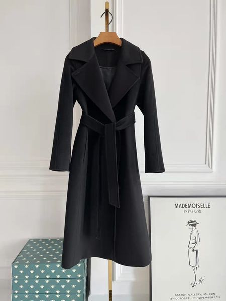 women's jackets spring camel overcoat water ripple for women cashmere woolen fashion windbreaker 230215, Black;brown
women's jackets spring camel overcoat water ripple for women cashmere woolen fashion windbreaker 230215, Black;brown