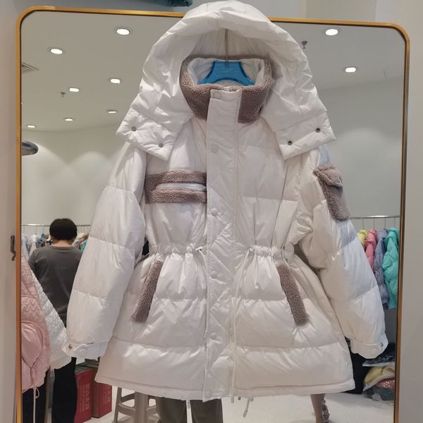 women's vests down jacket women's thickened hooded multipocket long sleeve white duck coat warm clothes j052 230215, Black;white
women's vests down jacket women's thickened hooded multipocket long sleeve white duck coat warm clothes j052 230215, Black;white