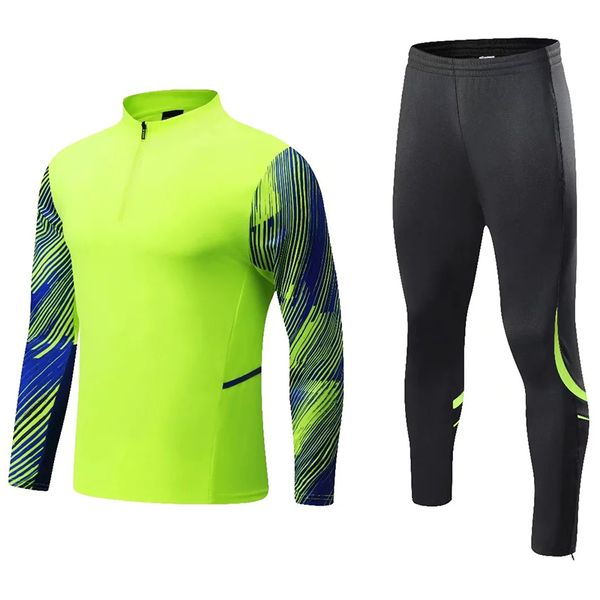 outdoor t-shirts half zipper men's tracksuit winter soccer jersey pants soccer sportswear aldult football jacket sport clothing jogging, Gray;blue
outdoor t-shirts half zipper men's tracksuit winter soccer jersey pants soccer sportswear aldult football jacket sport clothing jogging, Gray;blue