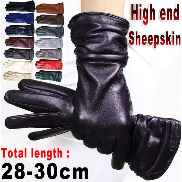 mittens highend leather sheepskin gloves women' warm knitted flannel lining touch screen color leather gloves driving genuine 230215, Blue;gray
mittens highend leather sheepskin gloves women' warm knitted flannel lining touch screen color leather gloves driving genuine 230215, Blue;gray