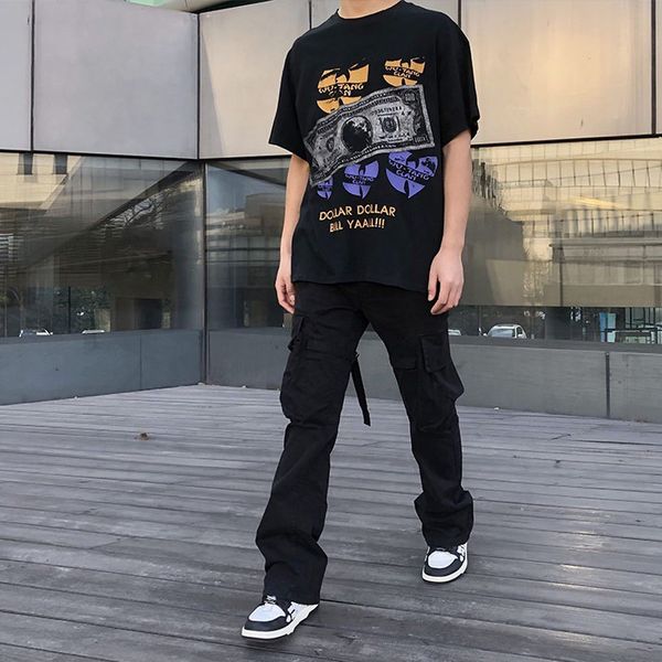 vintage tee t shirts hip hop sleeves men's plus tees quality wutang printed t-shirt top, Black;brown
vintage tee t shirts hip hop sleeves men's plus tees quality wutang printed t-shirt top, Black;brown