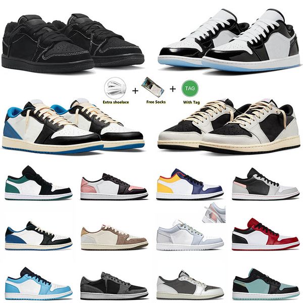 travis scot. 1 men basketball shoes jumpman 1s concord low black phantom panda stage haze tear away silver mens women j1 trainers sneakers 3
travis scot. 1 men basketball shoes jumpman 1s concord low black phantom panda stage haze tear away silver mens women j1 trainers sneakers 3