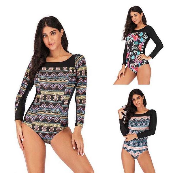 bikini conservative one piece style long sleeve anti ddos digital printing slim, White;black
bikini conservative one piece style long sleeve anti ddos digital printing slim, White;black