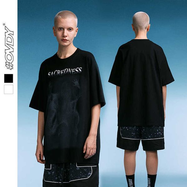 women's t-shirt dark loose lazy street trend shortsleeved loose round neck halfsleeved men's and women's tshirt blouse oversi, White
women's t-shirt dark loose lazy street trend shortsleeved loose round neck halfsleeved men's and women's tshirt blouse oversi, White