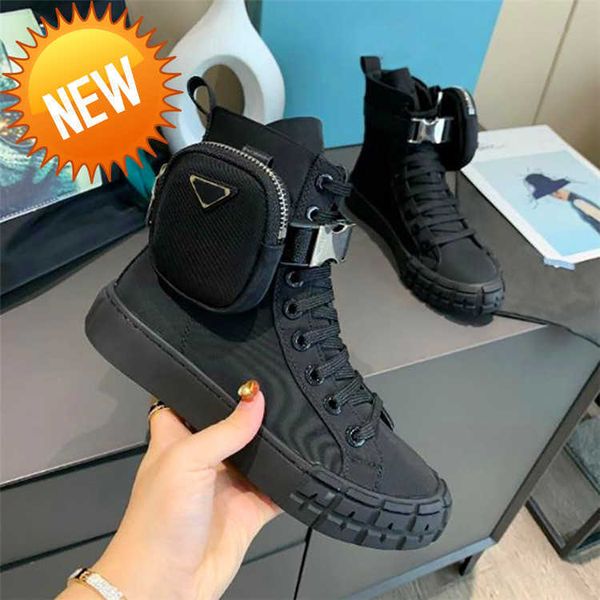 wheel re-nylon luxury designers shoes men women high-sneakers nylon pouch leather lining cotton laces 14 cm boot leg causal shoe size, Black
wheel re-nylon luxury designers shoes men women high-sneakers nylon pouch leather lining cotton laces 14 cm boot leg causal shoe size, Black