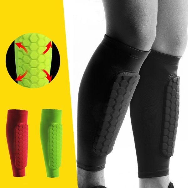 protective gear 1 pair football shin guards protector soccer leg calf sleeves honeycomb compression anti-crash running leg warmers cusom 230
protective gear 1 pair football shin guards protector soccer leg calf sleeves honeycomb compression anti-crash running leg warmers cusom 230
