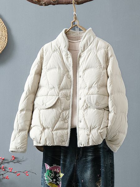 women's vests lightweight short down jacket women's small standing collar fragrant white duck warm 230215, Black;white
women's vests lightweight short down jacket women's small standing collar fragrant white duck warm 230215, Black;white
