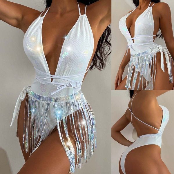 women's swimwear women swimsuit tassel micro bikinis set swimming beach suit beachwear 2023 summer drop 230215, White;black
women's swimwear women swimsuit tassel micro bikinis set swimming beach suit beachwear 2023 summer drop 230215, White;black