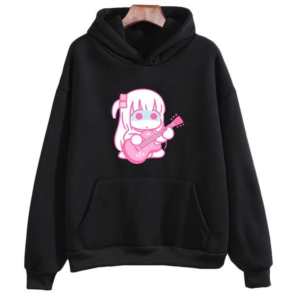 women's hoodies sweatshirts hitori gotou bocchi the rock japanese anime printing for winterautumn cartoon girls casual hoodie fashion 2, Black
women's hoodies sweatshirts hitori gotou bocchi the rock japanese anime printing for winterautumn cartoon girls casual hoodie fashion 2, Black