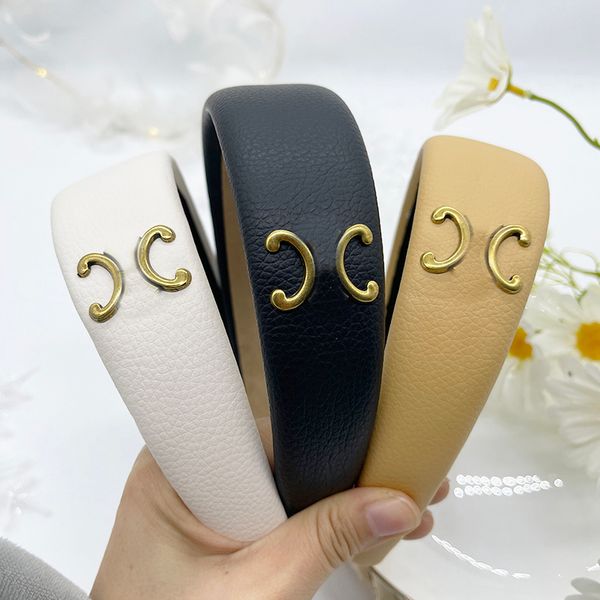 luxury designer headbands hairpin hair clips womens solid color brand high sense vintage leather hairband barrettes fashion wide letter head, Golden;silver
luxury designer headbands hairpin hair clips womens solid color brand high sense vintage leather hairband barrettes fashion wide letter head, Golden;silver