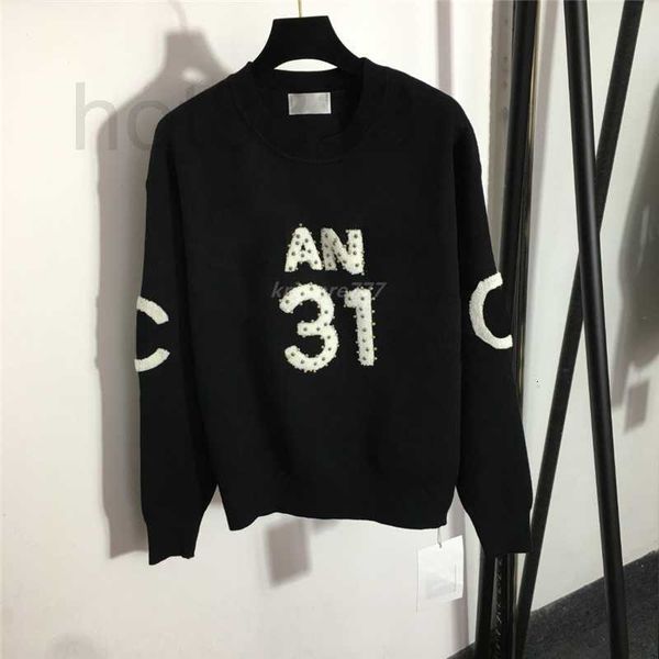 women's sweaters designer brand crew neck knits sweater with letters beads milan runway crop shirt clothing high end 6bxw, White;black
women's sweaters designer brand crew neck knits sweater with letters beads milan runway crop shirt clothing high end 6bxw, White;black