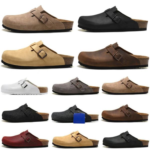 sandals boston clog men women designer birks slippers leather bag head pull cork flats mules woody loafers slipper brown, Black
sandals boston clog men women designer birks slippers leather bag head pull cork flats mules woody loafers slipper brown, Black