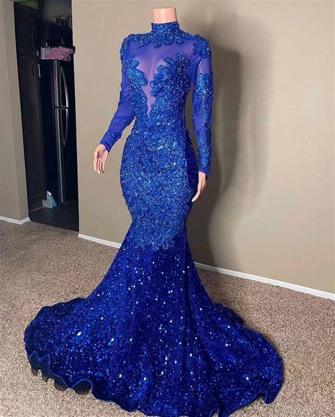 royal blue gillter sequins applique prom dresses 2023 aso ebi long sleeve evening dress for black girls graduations gown mermiad abends
royal blue gillter sequins applique prom dresses 2023 aso ebi long sleeve evening dress for black girls graduations gown mermiad abends