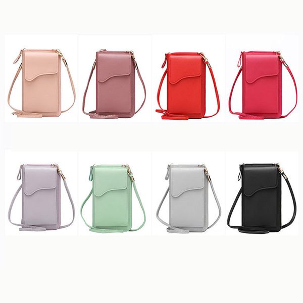8 colors women wallet pure color fashion phone cases card holder coin purses for ladies, Red;black
8 colors women wallet pure color fashion phone cases card holder coin purses for ladies, Red;black