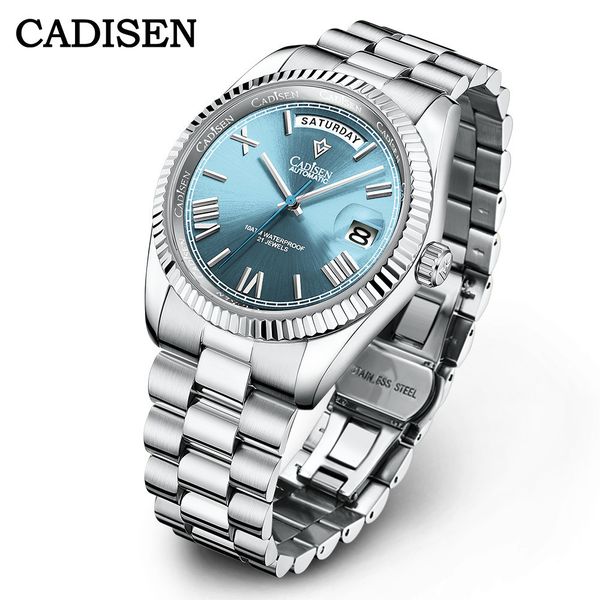 wristwatches cadisen c8185 men watches swimming 10bar waterproof screw crown japan miyota movement mechanical watch est version wristwatch 2, Slivery;brown
wristwatches cadisen c8185 men watches swimming 10bar waterproof screw crown japan miyota movement mechanical watch est version wristwatch 2, Slivery;brown