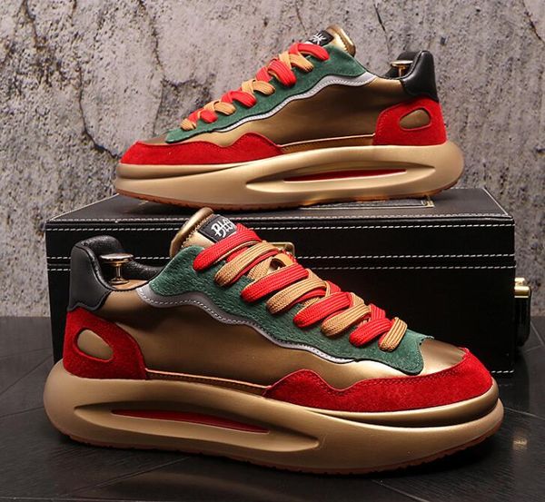 classics style men dress party shoes fashion red designer lac-up breathable casual sneakers increase height non-slip lightweight business le, Black
classics style men dress party shoes fashion red designer lac-up breathable casual sneakers increase height non-slip lightweight business le, Black