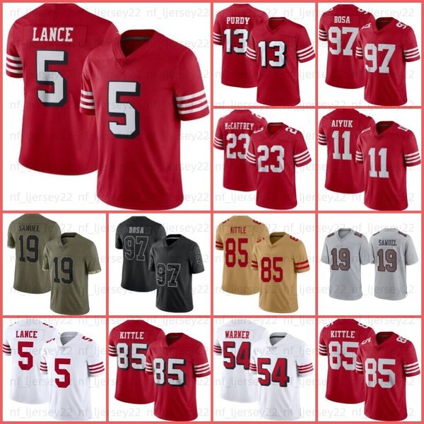 nick bosa fred warner niners football jersey george kittle trey lance deebo samuel brock purdy 13 christian mccaffrey brandon aiyuk kyle jus, Black;red
nick bosa fred warner niners football jersey george kittle trey lance deebo samuel brock purdy 13 christian mccaffrey brandon aiyuk kyle jus, Black;red
