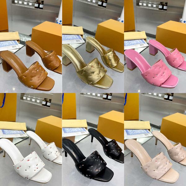 designer slippers revival sandals women high heels 6.5cm embossed flower lambskin leather slides waterfront mules mid-heel slingback sandal, Black
designer slippers revival sandals women high heels 6.5cm embossed flower lambskin leather slides waterfront mules mid-heel slingback sandal, Black