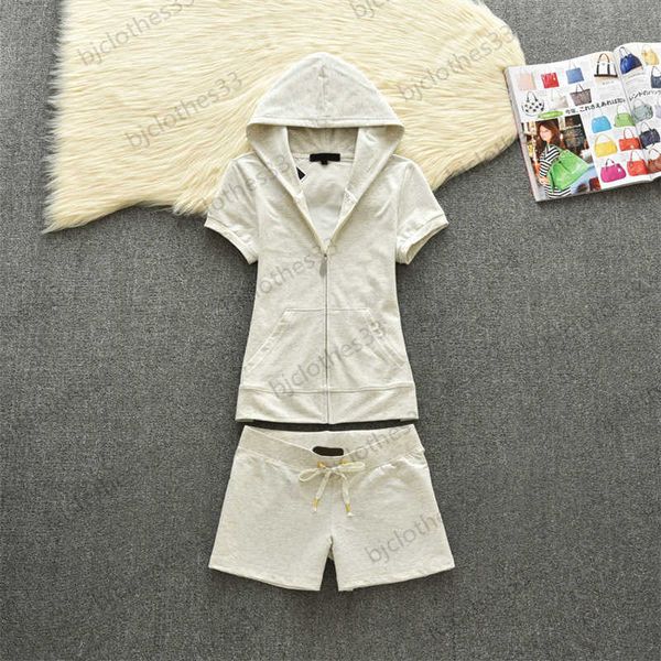 juicy tracksuit two piece pants hooded slim short sleeves bow lace-up elastic waist shorts 9 colors two piece pants set for women summer, White
juicy tracksuit two piece pants hooded slim short sleeves bow lace-up elastic waist shorts 9 colors two piece pants set for women summer, White