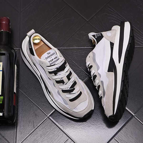 2023 fashion spring and autumn luxury mens shoes ventilate mens walk loafers screen cloth color matching thick bottom designer shoes heighte, Black
2023 fashion spring and autumn luxury mens shoes ventilate mens walk loafers screen cloth color matching thick bottom designer shoes heighte, Black