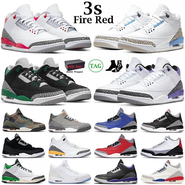 with box jumpman 3 basketball shoes for men women 3s fire red lucky green wizards dark iris cool grey unc black cement sports retro trainers
with box jumpman 3 basketball shoes for men women 3s fire red lucky green wizards dark iris cool grey unc black cement sports retro trainers