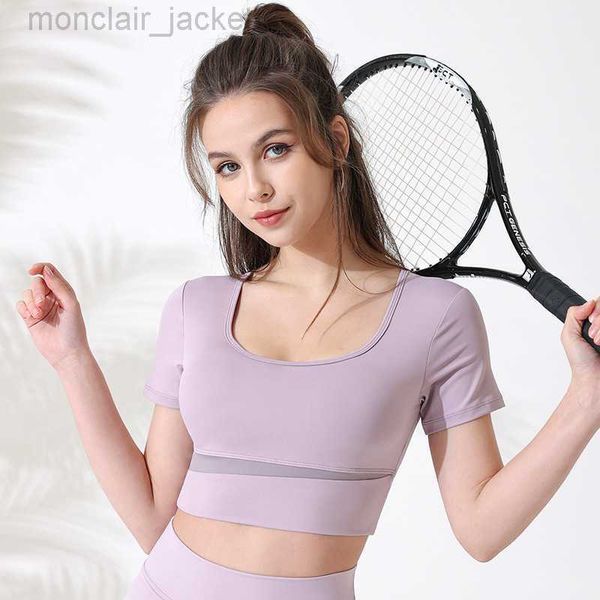 designer alos yoga sports t-shirt women's summer running fitness short-sleeved bra short yoga with chestss
designer alos yoga sports t-shirt women's summer running fitness short-sleeved bra short yoga with chestss