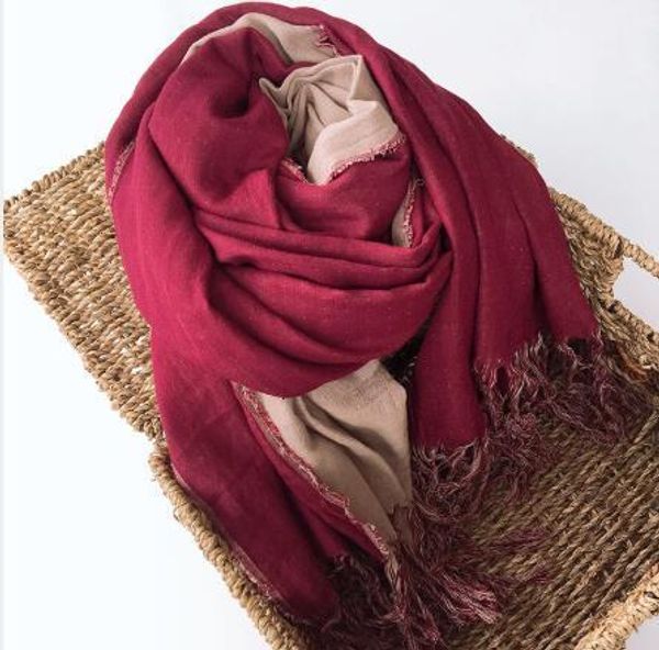 scarves large size autumn and winter thickened warm doublesided cotton scarves men and women cotton solid scarf with tassels 230214, Blue;gray
scarves large size autumn and winter thickened warm doublesided cotton scarves men and women cotton solid scarf with tassels 230214, Blue;gray