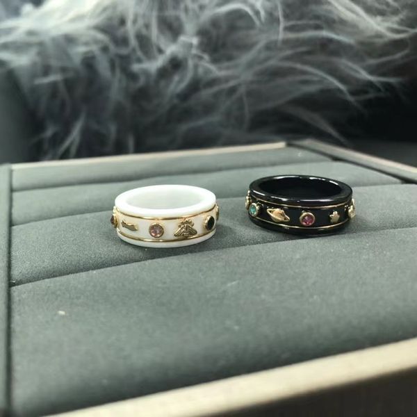 black and white ceramic cluster rings. ceramic decoration, 18k gold plated decoration phnice. noble luxury ring designer for women. wedding, Golden;silver
black and white ceramic cluster rings. ceramic decoration, 18k gold plated decoration phnice. noble luxury ring designer for women. wedding, Golden;silver