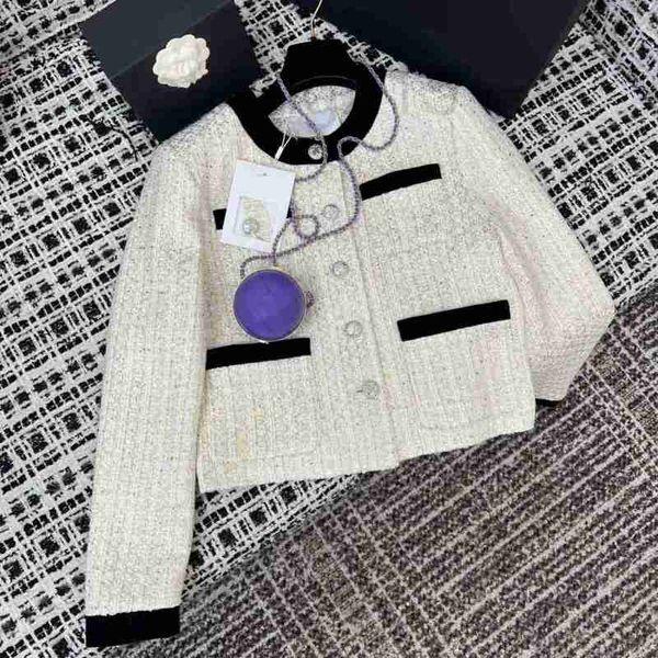 women's jackets designer 2022 autumn and winter new single-breasted temperament short tweed coat d3gi, Black;brown
women's jackets designer 2022 autumn and winter new single-breasted temperament short tweed coat d3gi, Black;brown