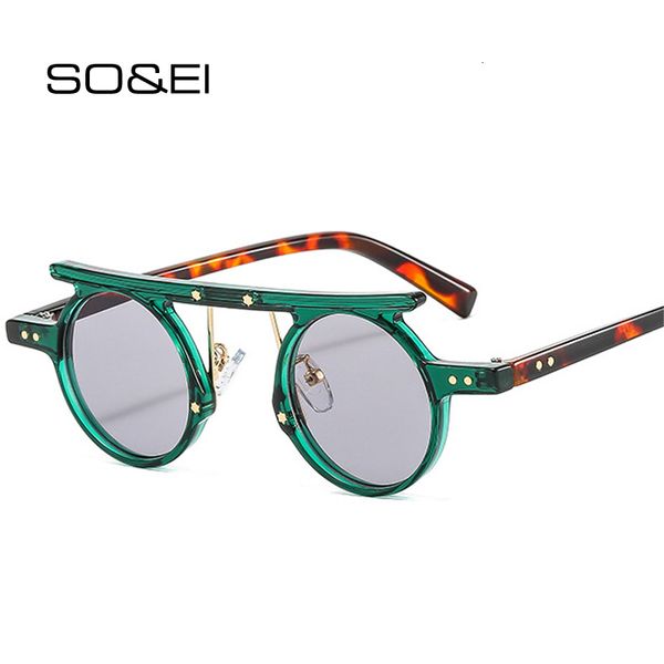 sunglasses so ei fashion small round punk sunglasses women retro clear ocean gradient lens shades uv400 men double color rivets sun glasses, White;black
sunglasses so ei fashion small round punk sunglasses women retro clear ocean gradient lens shades uv400 men double color rivets sun glasses, White;black
