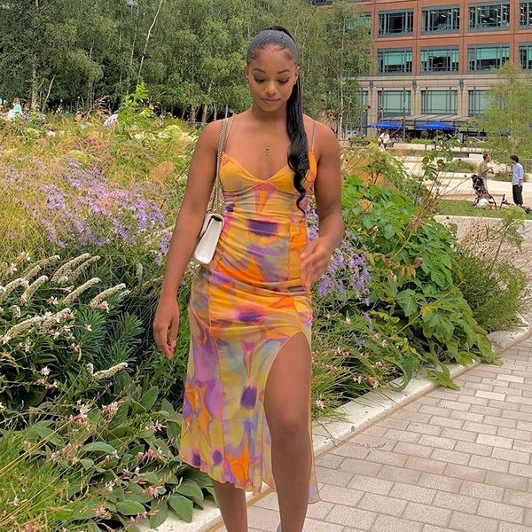 casual dresses 2023 autumn street trendy print v-neck hanging mid-long slit dress, Black;gray
casual dresses 2023 autumn street trendy print v-neck hanging mid-long slit dress, Black;gray
