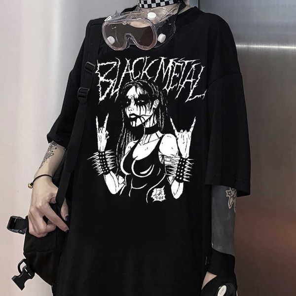 women's t-shirt european and american gothic devil funny sleeve tshirt women comfortable loose half sleeve oversized tshirt s3xl j23021, White
women's t-shirt european and american gothic devil funny sleeve tshirt women comfortable loose half sleeve oversized tshirt s3xl j23021, White