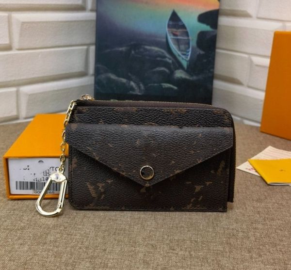7a card holder women genuine leather recto verso wallet mini zippy organizer wallet coin purse bag belt charm key pouch pochette accessoires, Brown;gray
7a card holder women genuine leather recto verso wallet mini zippy organizer wallet coin purse bag belt charm key pouch pochette accessoires, Brown;gray